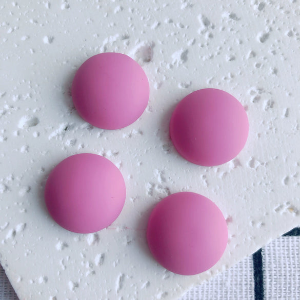 Accessories Plastic Resin Semicircle Baking Paint
