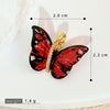 Accessories Resin Butterfly Pendant Micropaved Zircon Electroplated Minimalist Animal Style Necklace