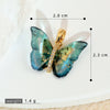 Accessories Resin Butterfly Pendant Micropaved Zircon Electroplated Minimalist Animal Style Necklace