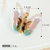 Accessories Resin Butterfly Pendant Micropaved Zircon Electroplated Minimalist Animal Style Necklace