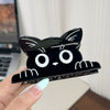 Acetic Acid Handmade Cartoon Animal Cat Shark Hair Clip For Women