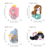 Acetic Acid Handmade Cartoon Mermaid Hair Grab Clip Accessories