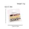 Acetic Acid Handmade Duckbill Hairpin Three Colorful Simple And Fashionable