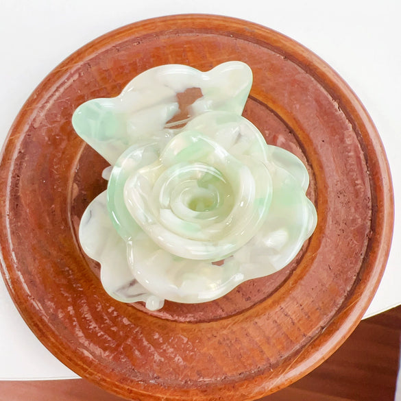 Acetic Acid Handmade Flower Women's Hair Accessories Grip Hairpin Shark Clip