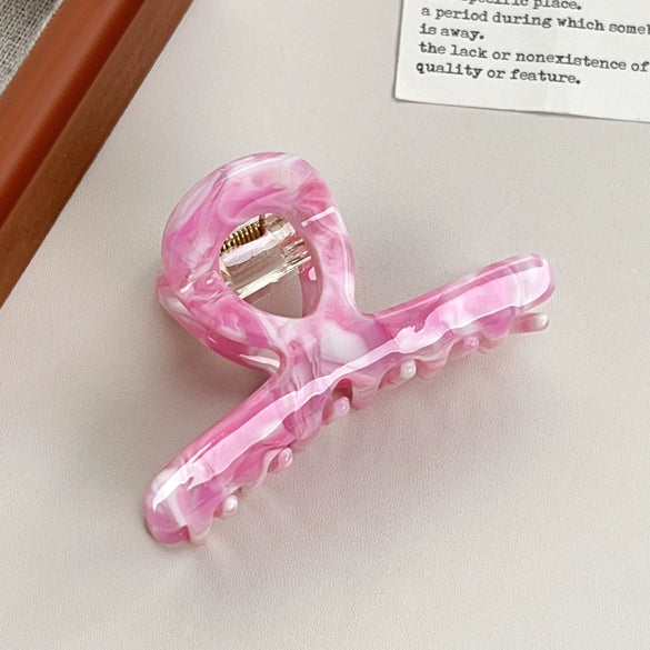 Acetic Acid Handmade Geometric Hair Grab Clip Women's Fashion Hair Accessories