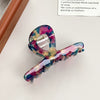 Acetic Acid Handmade Geometric Hair Grab Clip Women's Fashion Hair Accessories