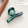 Acetic Acid Handmade Geometric Hair Grab Clip Women's Fashion Hair Accessories