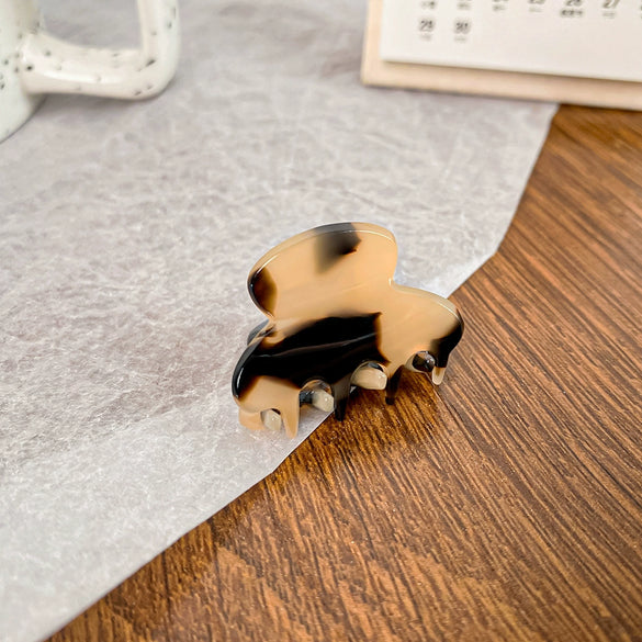 Acetic Acid Handmade Geometric Women's Hair Clips Grab Clip Bangs Clip Mini Shark Clip