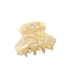 Acetic Acid Handmade Geometric Women's Hair Clips Grab Clip Bangs Clip Mini Shark Clip