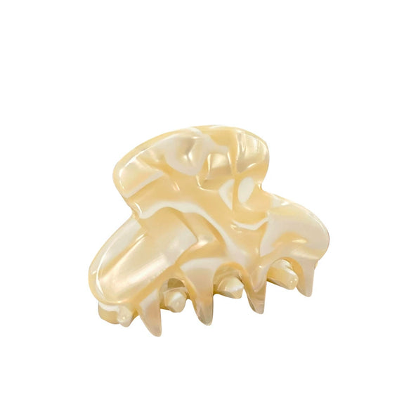 Acetic Acid Handmade Geometric Women's Hair Clips Grab Clip Bangs Clip Mini Shark Clip