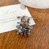 Acetic Acid Handmade Light Luxury Geometric Hair Grip Clip For Women