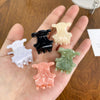 Acetic Acid Handmade Light Luxury Geometric Hair Grip Clip For Women