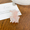 Acetic Acid Handmade Light Luxury Geometric Hair Grip Clip For Women