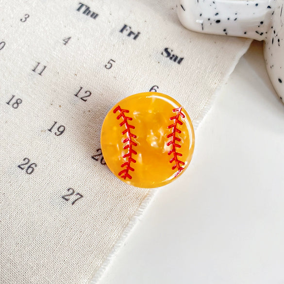Acetic Acid Handmade Sports Style Women's Hair Grab Clip