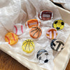 Acetic Acid Handmade Sports Style Women's Hair Grab Clip