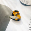 Acetic Acid Heart Hair Accessories Handmade Hair Grab Clip For Women