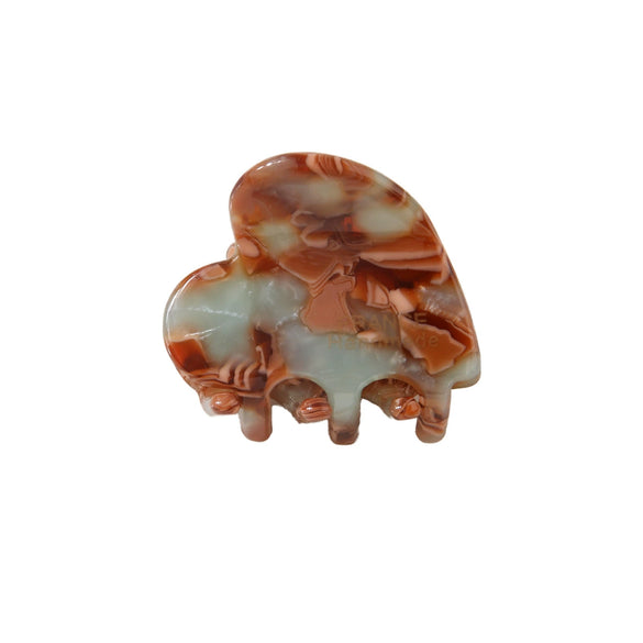 Acetic Acid Love Shark Clip Hair Accessories For Women With Baking Paint Treatment