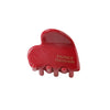 Acetic Acid Love Shark Clip Hair Accessories For Women With Baking Paint Treatment
