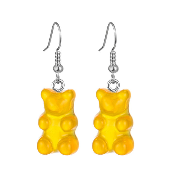 Acrylic Alloy Cute Animal Zodiac Micro Inlay Earrings