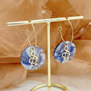 Acrylic And Stainless Steel Multishape Ear Ring With Love Leaves And Fivepointed Star Pattern Electroplated