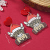 Acrylic Animal Cartoon Flower Cow Fashion Cute Unisex Minimalist Earrings For Christmas Decoration