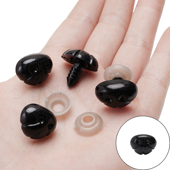 Acrylic Animal Eyes Nose Leather Pad Accessories Set For Plush Toy Dolls Diy Handmade