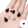 Acrylic Animal Eyes Nose Leather Pad Accessories Set For Plush Toy Dolls Diy Handmade