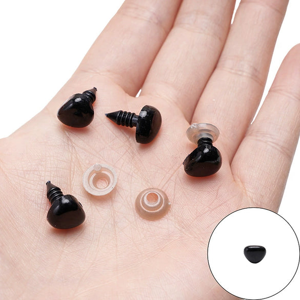 Acrylic Animal Eyes Nose Leather Pad Accessories Set For Plush Toy Dolls Diy Handmade