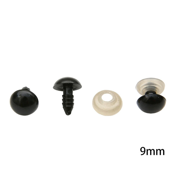 Acrylic Animal Eyes Nose Leather Pad Accessories Set For Plush Toy Dolls Diy Handmade