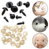 Acrylic Animal Eyes Nose Leather Pad Accessories Set For Plush Toy Dolls Diy Handmade