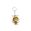 Acrylic Bee Keychain 2D Double Sided Design