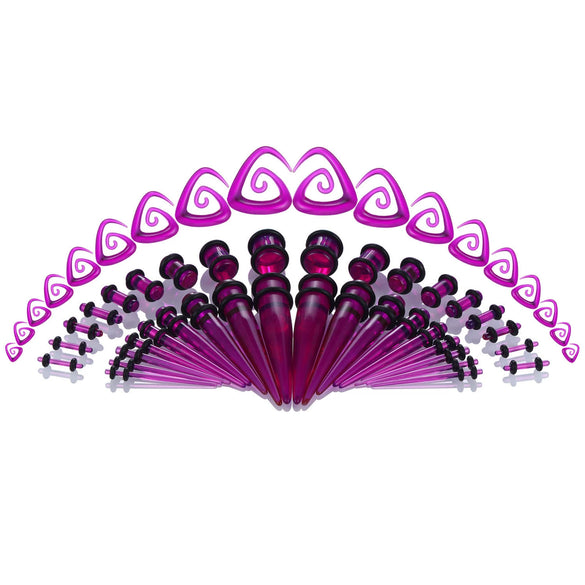 Acrylic Bohemian Geometric Stud Earrings With Polishing Treatment