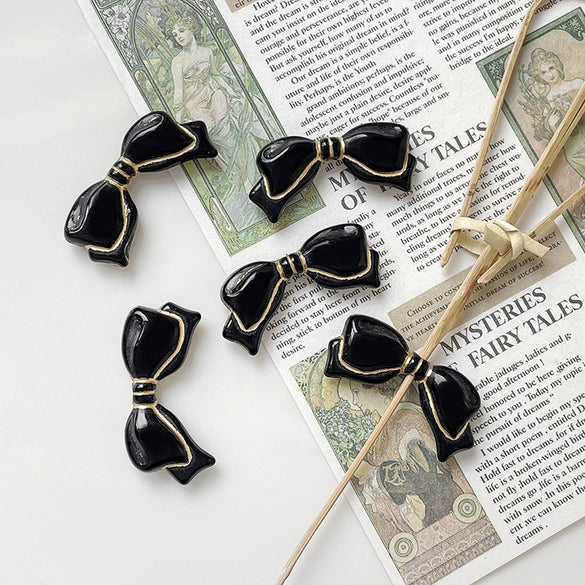 Acrylic Bow Beaded Handmade Jewelry Bracelet Necklace Accessories