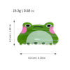 Acrylic Cartoon Frog And Shark Pony Tail Clips With Baking Paint For Women