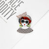 Acrylic Cartoon Simulation Figure Allmatch Fashion Decorative Brooch For Women With Printing