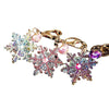 Acrylic Christmas Snowflake Pendant Keychain Cute Style Decoration Gift