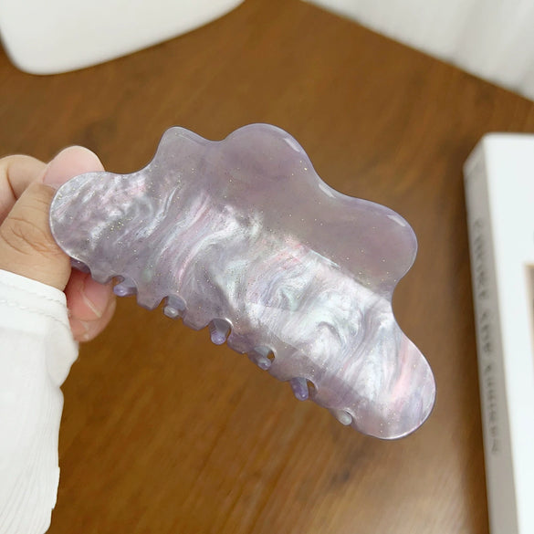 Acrylic Cloud Handmade Women's Highend Hair Ponytail Clip Accessories