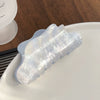 Acrylic Cloud Handmade Women's Highend Hair Ponytail Clip Accessories