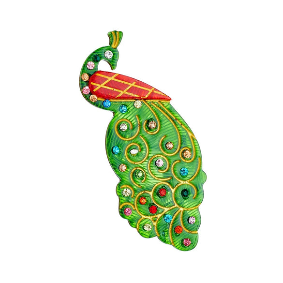 Acrylic Decorative Brooch With Clouds Rainbow Water Drops Sun Simulation Printing For Women