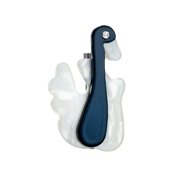 Acrylic Decorative Brooch With Clouds Rainbow Water Drops Sun Simulation Printing For Women