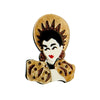 Acrylic Decorative Brooch With Clouds Rainbow Water Drops Sun Simulation Printing For Women
