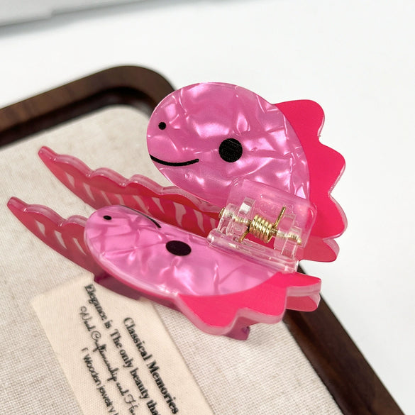Acrylic Dinosaur Handmade Women's Hair Accessories Grab Clip
