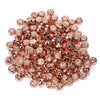 Acrylic Electroplated Flat Round Letter Beads For Diy Jewelry Making In Gold Silver Rose Gold And Black Gun Finish