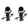 Acrylic Elegant Halloween Spider Ghost Pumpkin Cat Castle Earrings For Women