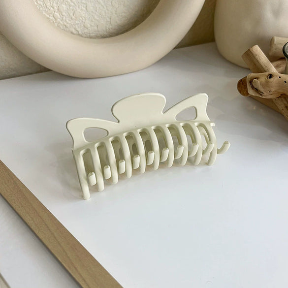Acrylic Fashion Geometric Baking Paint Hair Clip For Unisex