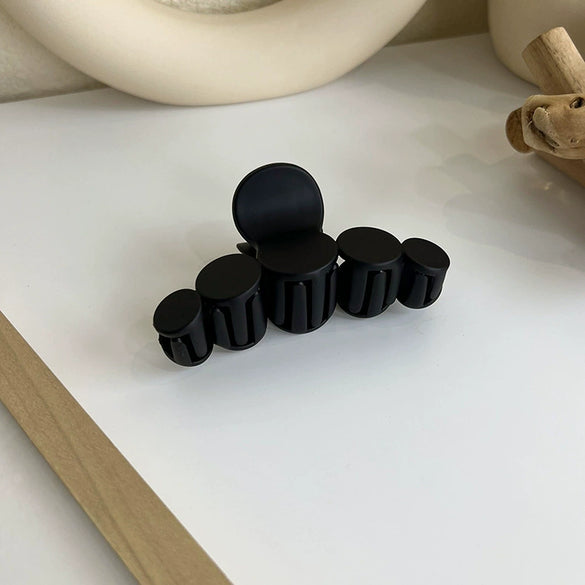 Acrylic Fashion Geometric Baking Paint Hair Clip For Unisex
