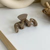 Acrylic Fashion Geometric Baking Paint Hair Clip For Unisex