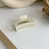Acrylic Fashion Geometric Baking Paint Hair Clip For Unisex