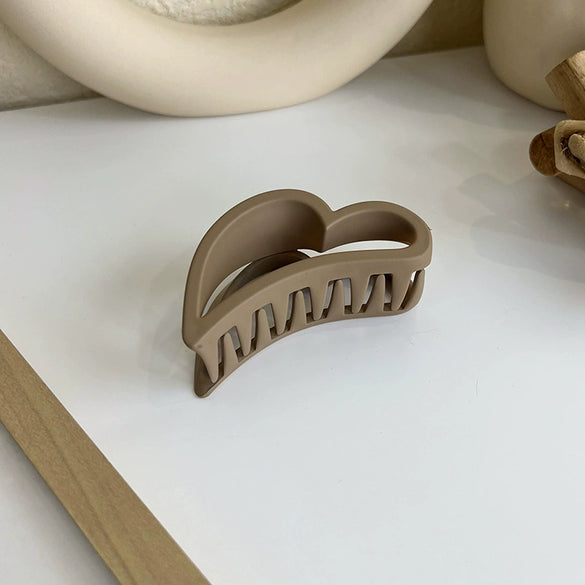 Acrylic Fashion Geometric Baking Paint Hair Clip For Unisex