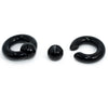 Acrylic Fashion Geometric Ring And Earrings With Polishing Treatment